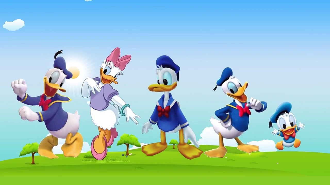Finger Family Nursery Rhymes Daddy Family Song Donald Duck Finger Family