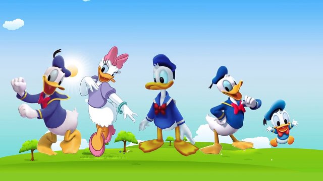 Finger Family Nursery Rhymes Daddy Family Song Donald Duck Finger Family