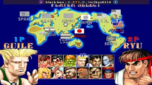 black ken vs inrikys0214 FT3 - Street Fighter II'_ Champion Edition