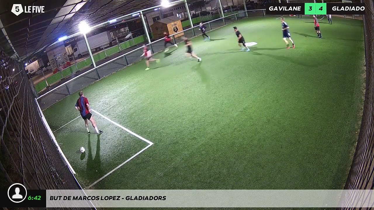 But de Marcos Lopez - gladiadors
