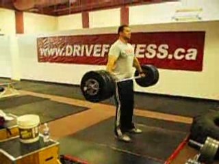 Athlé Dariusz Slowik 157kg arraché