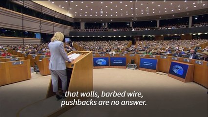 Cate Blanchett urges EU to stand against 'dangerous myth' on migrants