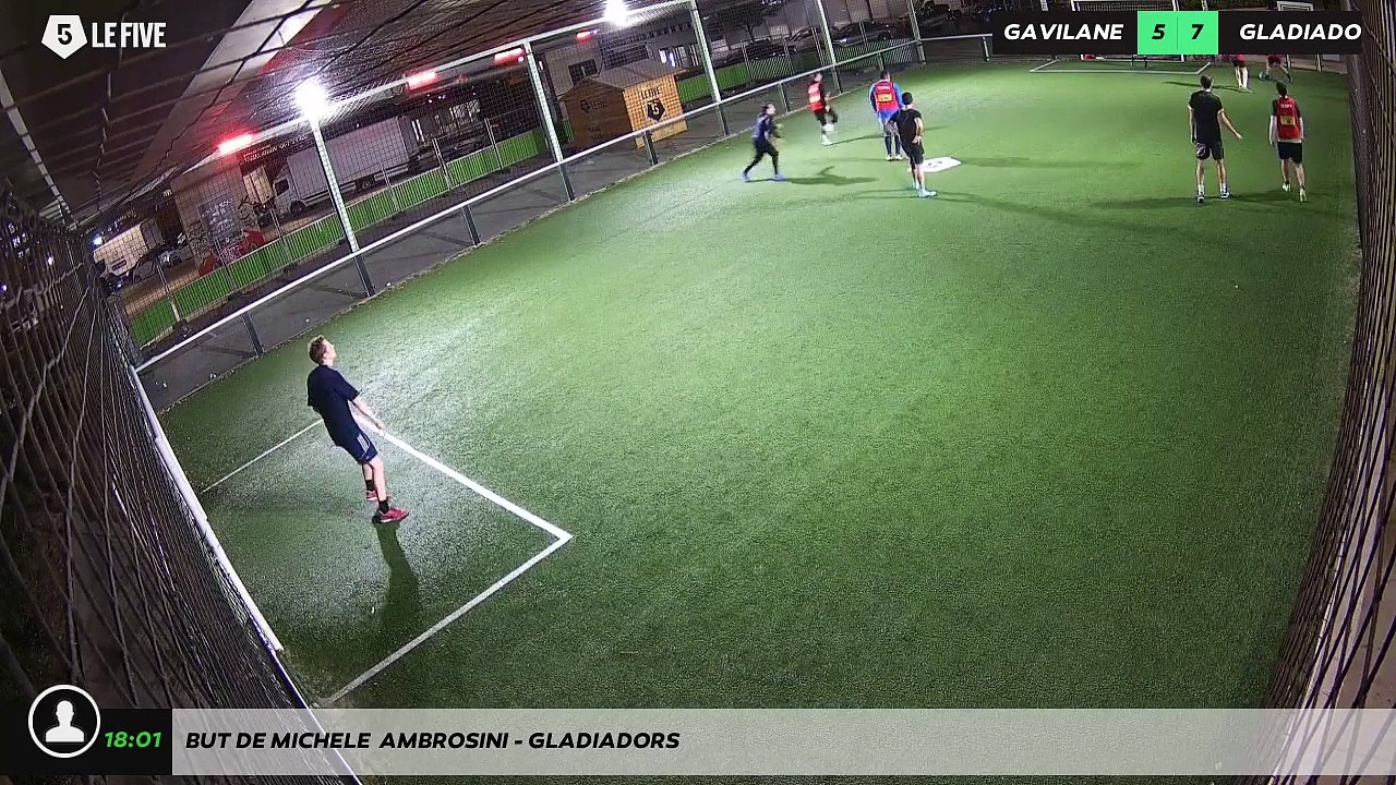 But de Michele  Ambrosini - gladiadors