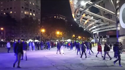 Ambiente previo Real Madrid - SC Braga de Champions League 2023/24