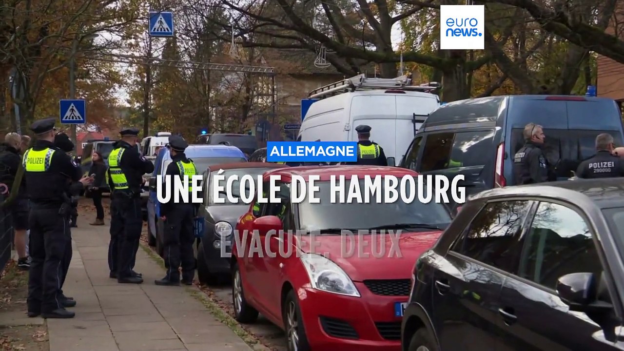 Une école évacuée à Hambourg, deux adolescents arrêtés, leurs armes étaient factices