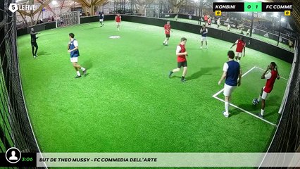 But de Theo Mussy - Fc commedia dell’arte