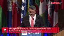 Millî Eğitim Bakanı Yusuf Tekin’den UNESCO 42. Genel Konferansında Gazze tepkisi