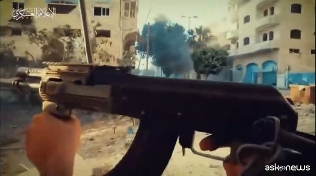 Hamas diffonde video dei combattimenti con forze di terra israeliane