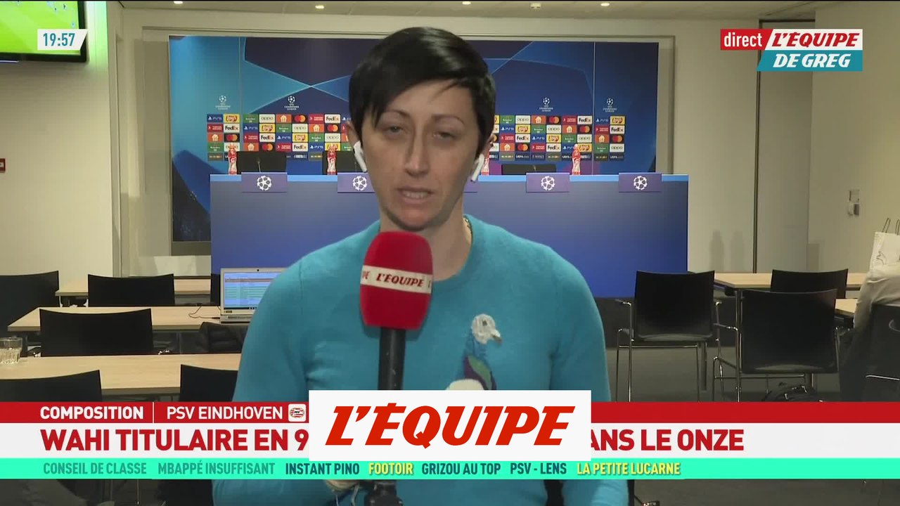 Un onze sans surprise avec Wahi en attaque face à Eindhoven - Foot - C1 - Lens