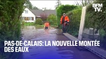 Pas-de-Calais: la nouvelle montée des eaux