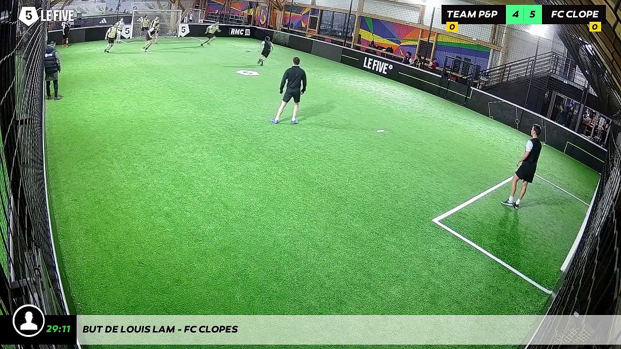 But de Louis LAM - FC CLOPES