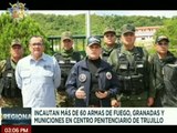 Operación Gran Cacique Guaicaipuro incautó más de 60 armas de fuego y granadas en el edo. Trujillo