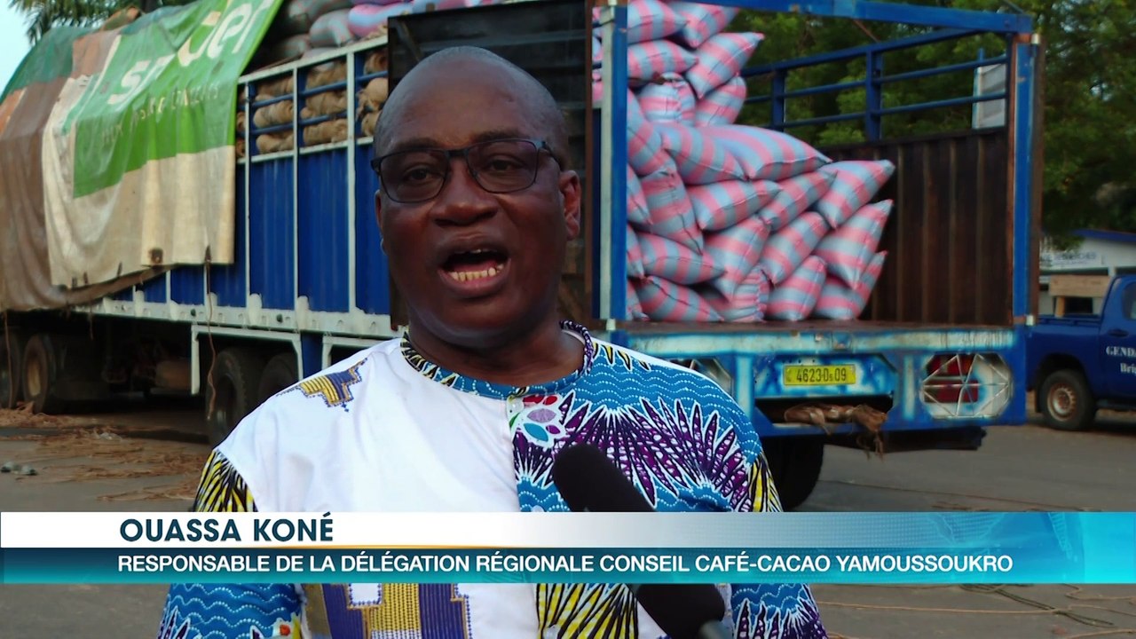 100 tonnes de café saisies par les autorités policières en fuite pour  la vente à l'étranger