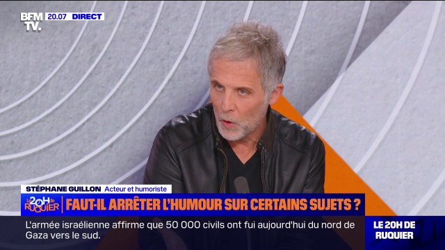 Sketch de Guillaume Meurice sur Benjamin Netanyahu: Quand un papier provoque autant d'indignation, c'est qu'on a raté son coup , pour l'humoriste Stéphane Guillon
