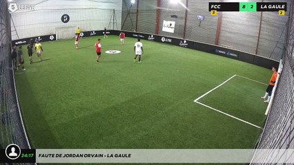 Faute de Jordan ORVAIN - LA GAULE
