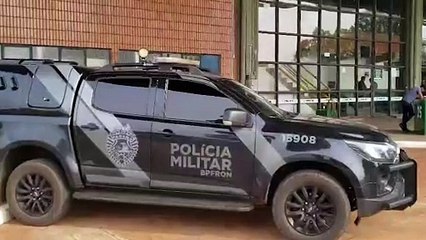 BPFRON faz operação na Rodoviária de Cascavel