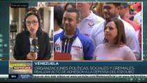 Venezuela: Organizaciones políticas y sociales realizan acto en defensa del Esequibo