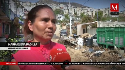 Vecinos de Acapulco rescatan 9 cuerpos sepultados por 'Otis'