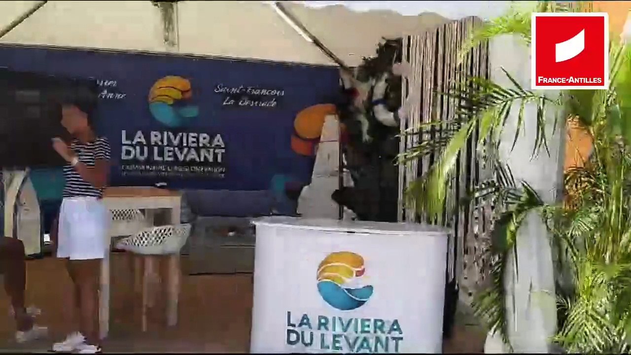 Village de la Mini transat à Saint François