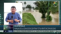 Guatemala: Desbordamiento del río Chixoy mantiene colapsadas las carreteras