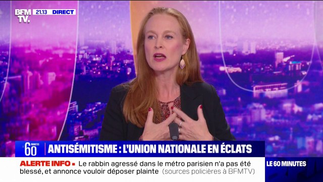 Marche contre l'antisémitisme: Je considère que ce n'est pas à nous de décider qui participe ou pas , affirme Violette Spillebout (Renaissance)