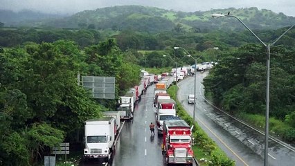 Download Video: Bloqueios em protestos antimineração aumentam tensão no Panamá