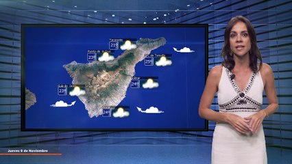 La previsión del tiempo en Canarias para el 9 de noviembre de 2023, en Atlántico Televisión.