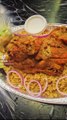 Chicken Chargha kay sath Pulao