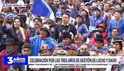 ​Arce y Alcón bailaron al ritmo de las ‘Lindas Chiquillas’ de Maroyu por los tres años de gestión de Gobierno 