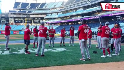 Descargar video: LVBP: Cardenales y Leones entrenan previo a su serie de dos juegos