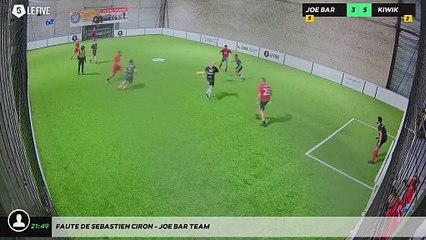 Faute de SEBASTIEN CIRON - JOE BAR TEAM