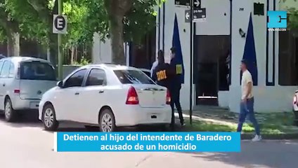 Detienen al hijo del intendente de Baradero acusado de un homicidio
