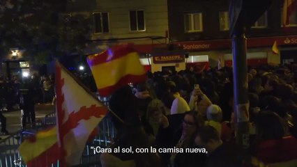 Nueva protesta en Ferraz por sexto día consecutivo