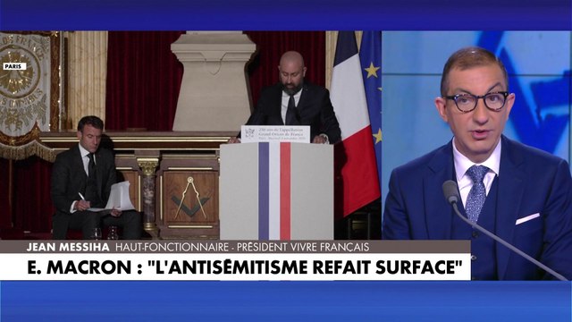 Jean Messiha : «Emmanuel Macron a laissé la place à l'antisémitisme ?»