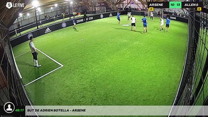 But de Adrien Botella - ARSENE