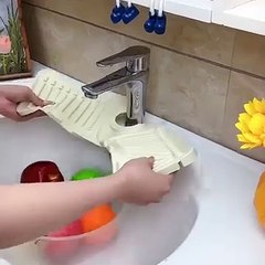 I bought one for my mom and she loves it, it keeps her kitchen counters dry.