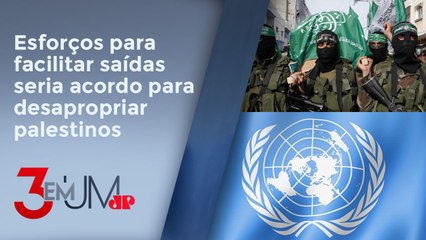 Hamas acusa ONU de se alinhar aos interesses de Israel