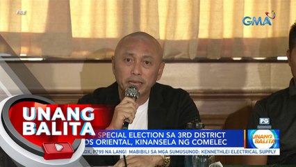 Dec. 9 special election sa 3rd district ng Negros Oriental, kinansela ng COMELEC | UB