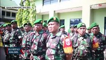 Korem 101/Antasari Apel Gelar Pasukan Kesiapan Pengamanan Pemilu 2024, Ribuan Personel Siap Bertugas