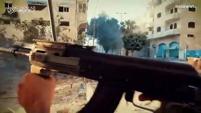 شاهد: مقاتلو القسام في مواجهة توغل آليات إسرائيلية في مدينة غزة