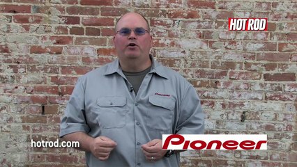 Harry Kroll of Pioneer Electronics on a Stereo Install in a 1971 Chevy Chevelle.
