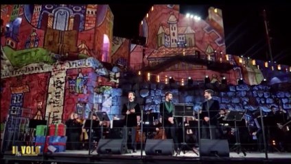 Il Volo Encanta con 'O Tannenbaum' en Navidad a Jerusalén 🎄