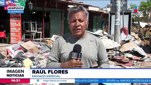 Pequeños empresarios ayudan a los damnificados de Acapulco