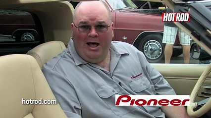 Harry Kroll From Pioneer Electronics On The 2010 Hot Rod Power Tour.