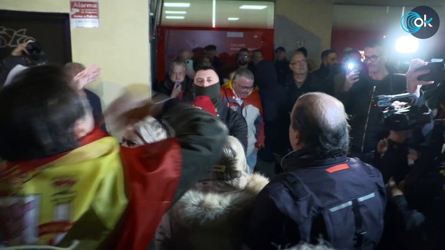 Los infiltrados violentos en Ferraz al descubierto