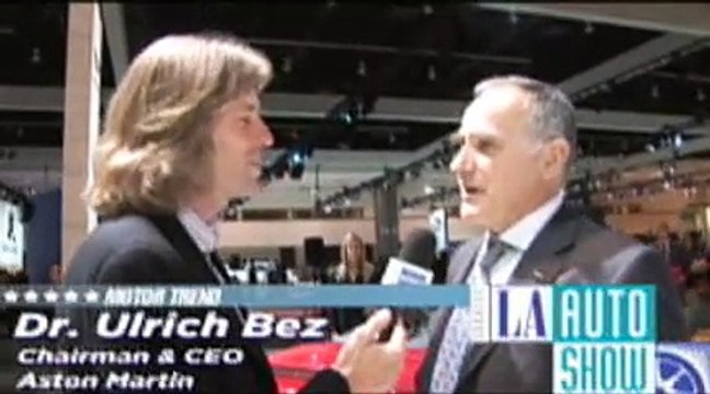 2006 Los Angeles: Dr. Ulrich Bez of Aston Martin Interview Video