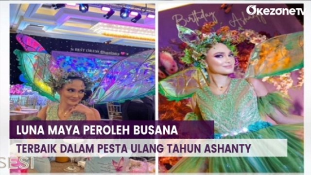 Warna-warni Busana Selebritis yang Hadir dalam Pesta Ulang Tahun Ashanty