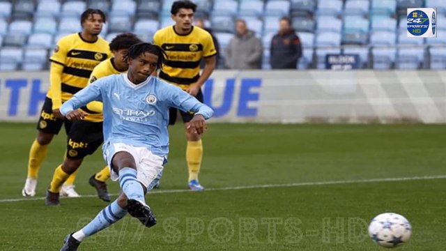 Premier League Legend's 15-Year-Old Son Scores for Man City on His Debut in the UEFA Youth League