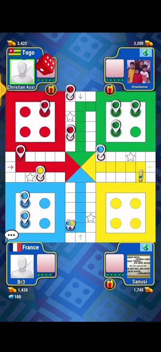 Ludo King 4 Players  A Trick To Win Easily  #ludoking #ludogame #ludogameplay #gaming #gamer (16)
