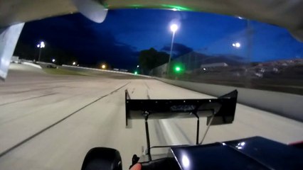 WATCH: We Go On Board with a Winged Sprint Car on Asphalt